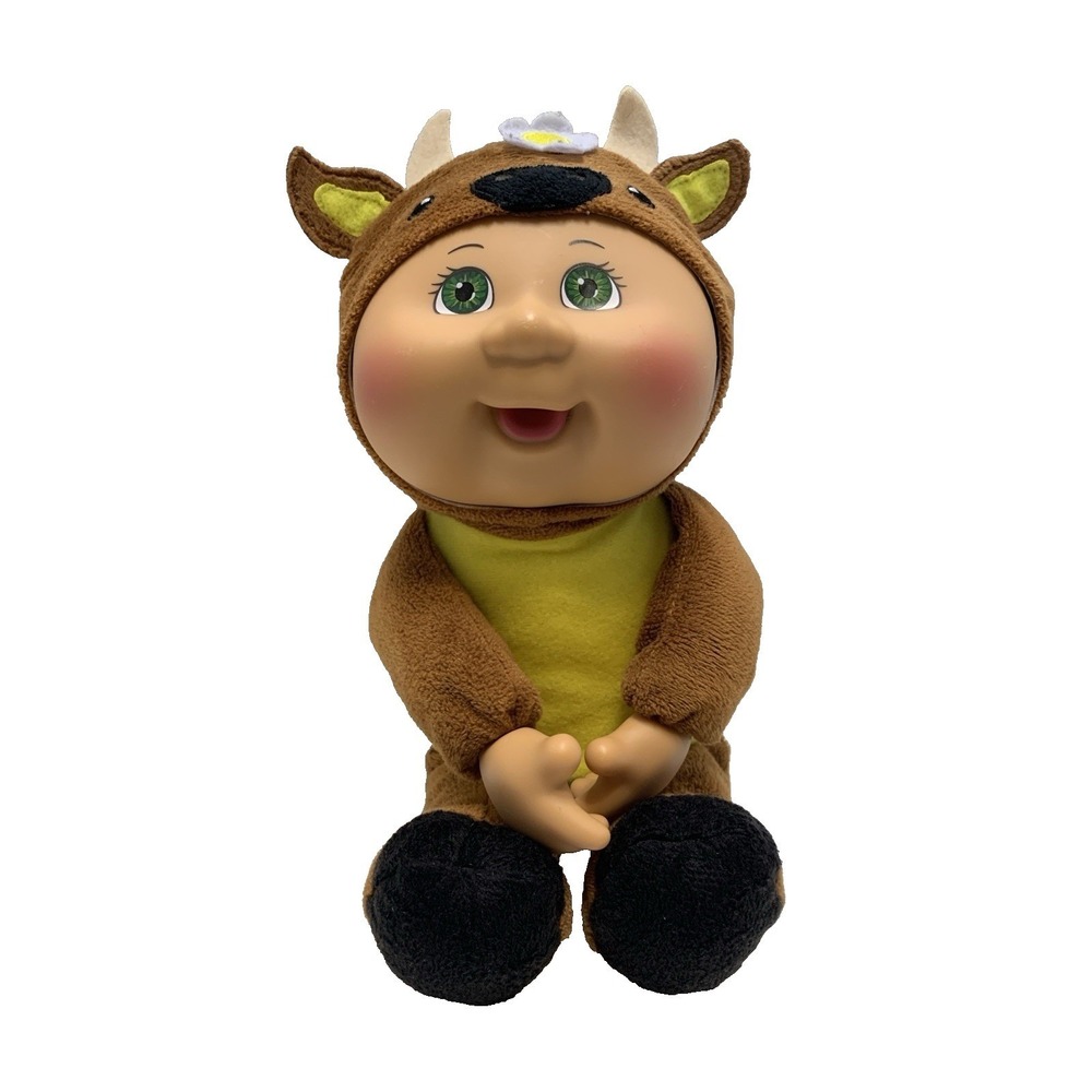 Cabbage Patch Kids Exotic Friends Cutie Doll Briggs the Bull 9" Soft Body